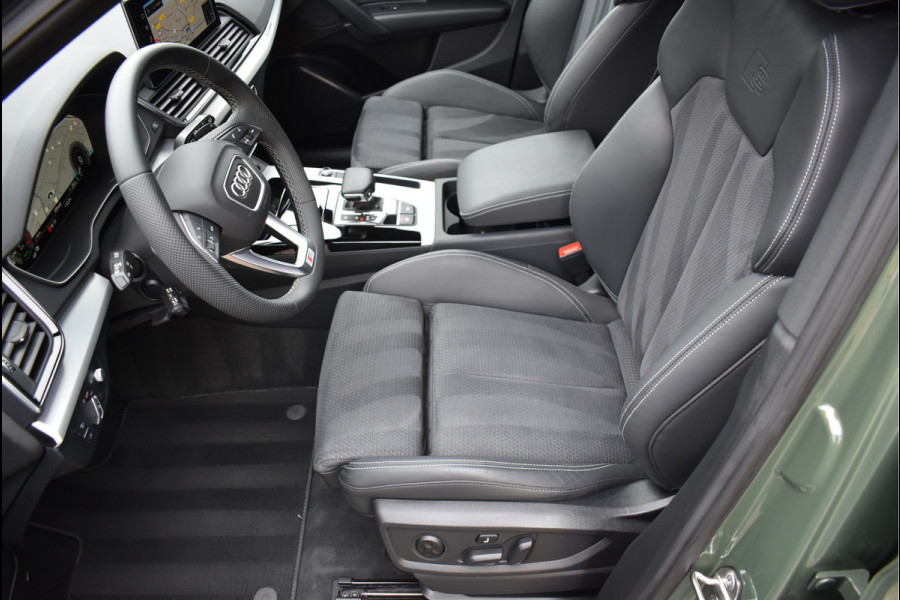 Audi Q5 50 TFSI e S-Line 299 Pk Black Ed HUD Matrix Oled Trekhaak 360 Camera Leder/Alcantara Massage 20 Inch