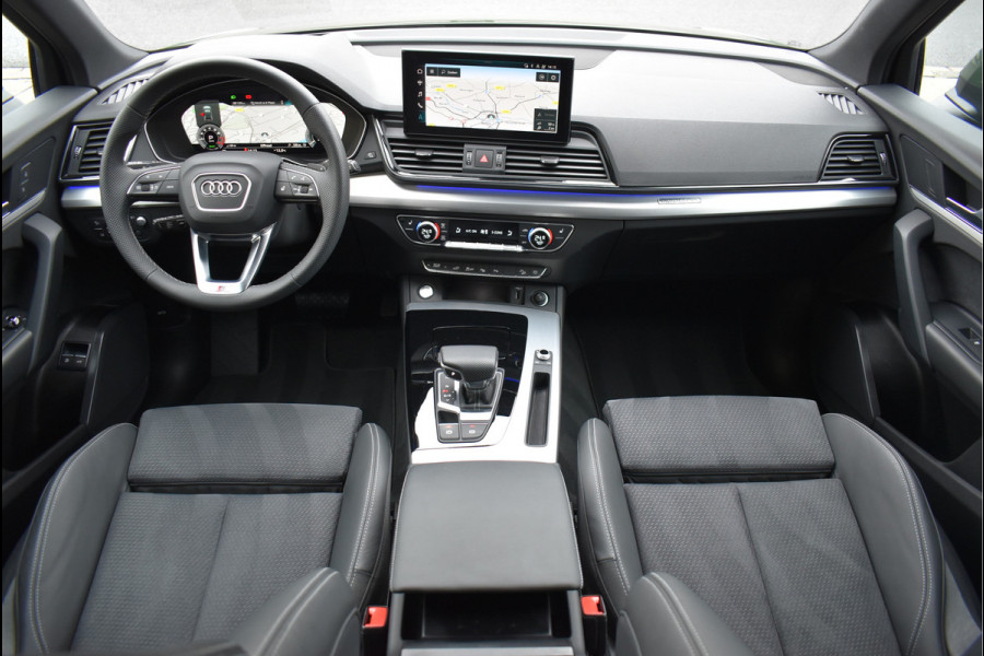 Audi Q5 50 TFSI e S-Line 299 Pk Black Ed HUD Matrix Oled Trekhaak 360 Camera Leder/Alcantara Massage 20 Inch