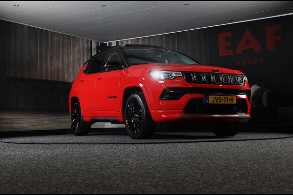 Jeep Compass 1.5T e-Hybrid Limited / AUT / Memory / Leder / Camera / Elek Stoelen / Stoelverkoeling / Open Pano / Led / Pdc / 19 I
