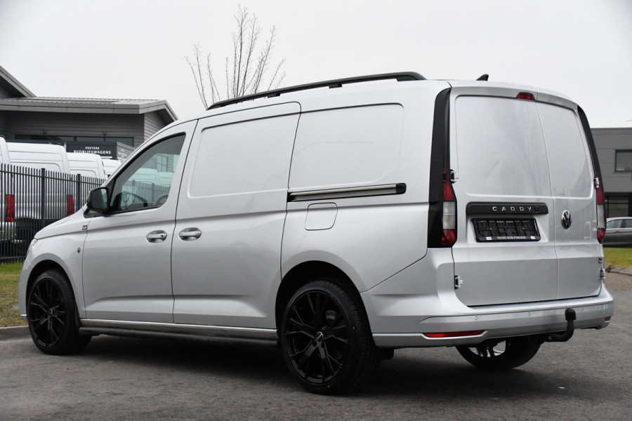 Volkswagen Caddy Cargo Maxi 2.0 TDI Exclusive Virtual, Adaptieve Cruise, LED, Carplay, Leder, 2 x Schuifdeur, Stoelverwarming, Standkachel, 122pk, Uniek!