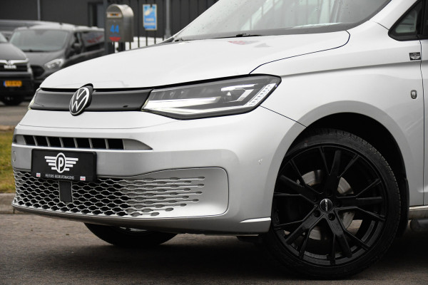 Volkswagen Caddy Cargo Maxi 2.0 TDI Exclusive Virtual, Adaptieve Cruise, LED, Carplay, Leder, 2 x Schuifdeur, Stoelverwarming, Standkachel, 122pk, Uniek!