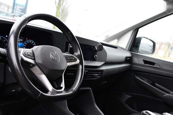 Volkswagen Caddy Cargo Maxi 2.0 TDI Exclusive Virtual, Adaptieve Cruise, LED, Carplay, Leder, 2 x Schuifdeur, Stoelverwarming, Standkachel, 122pk, Uniek!