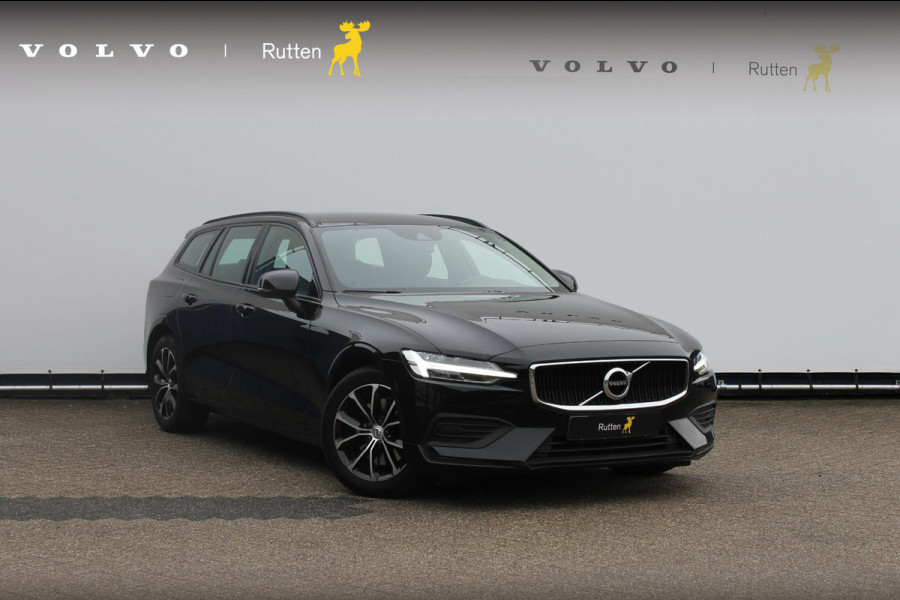 Volvo V60 B3 163PK Automaat Momentum Advantage Lederen bekleding / Apple Carplay / Cruise control / Stoelverwarming / Stuurwielverwarming / lichtmetalen velgen / Road Sign information
