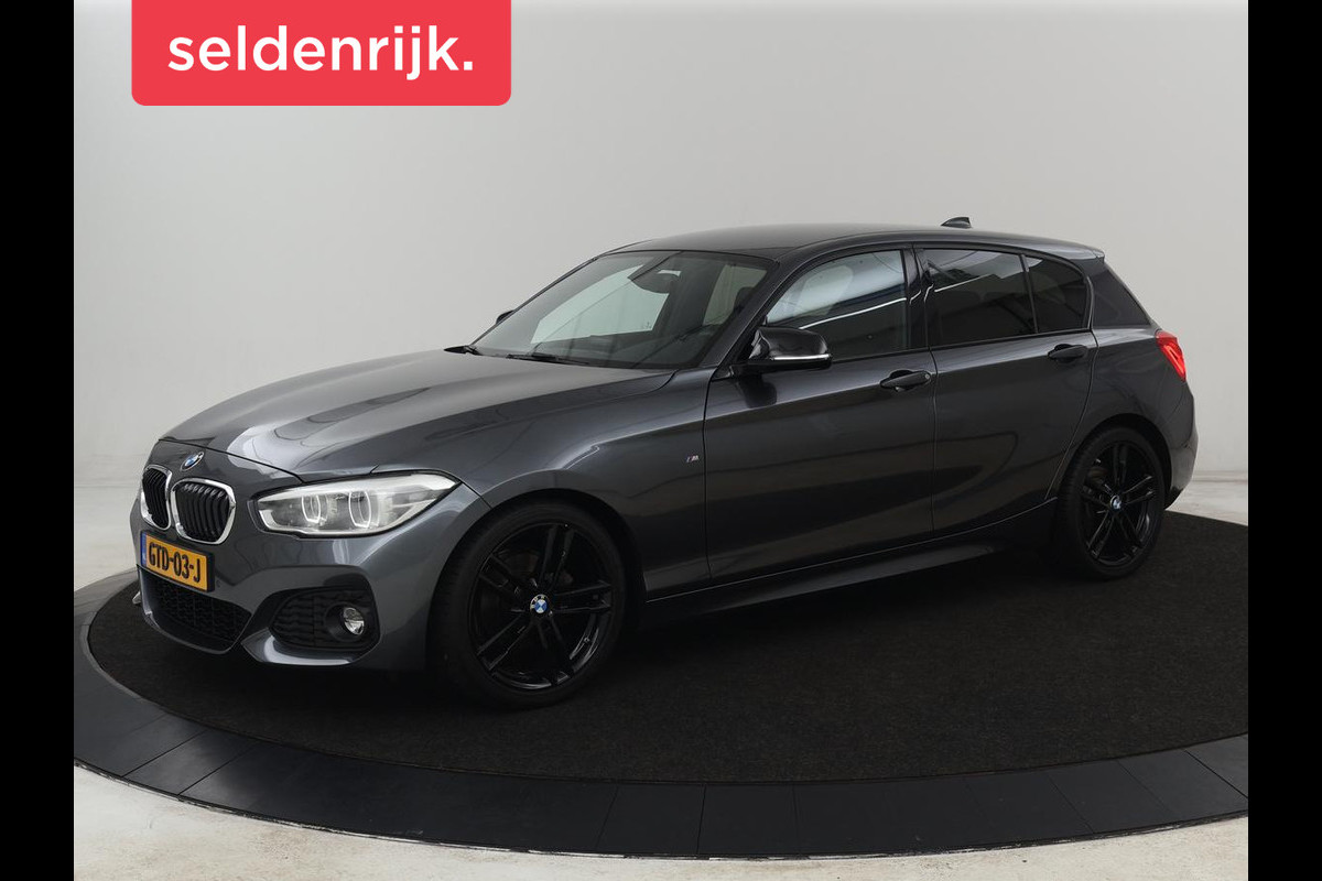 BMW 1-serie 118i M Sport | Leder | Stoelverwarming | Full LED | Sportstoelen | Harman/Kardon | Climate control | Parkeerhulp | Bluetooth | Cruise control