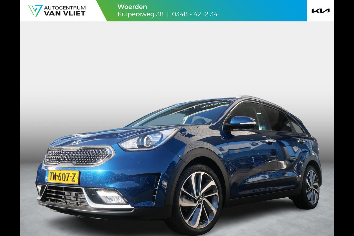 Kia Niro 1.6 GDi Hybrid Design Edition | Trekhaak | Schuif/kantel Dak | Stoel verwarming | 18''LM |