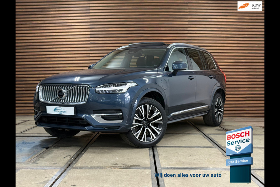 Volvo XC90 2.0 T8 Recharge AWD Ultimate Bright | Facelift |Pano | 7p | H/K Premium Sound | Massage | Licht Pakket | Winter Pakket