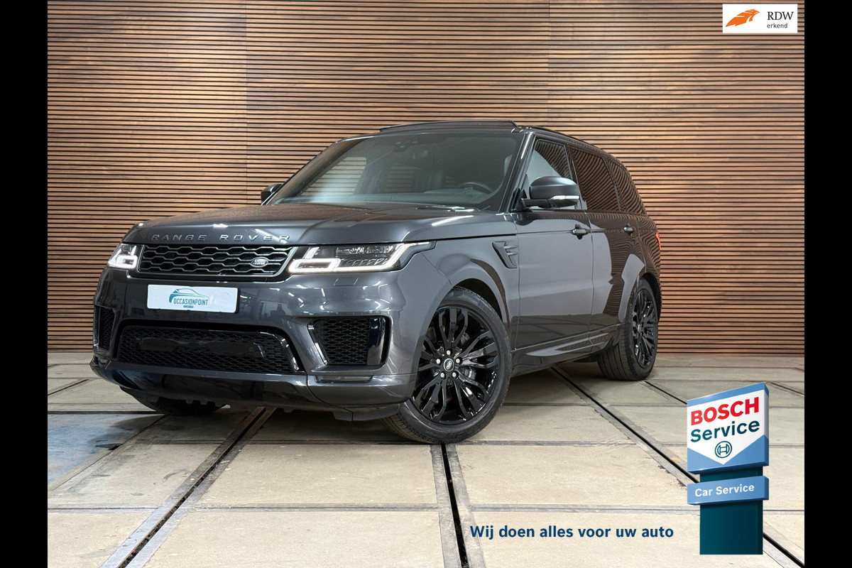 Land Rover Range Rover Sport 2.0 P400e HSE Dynamic | Vol!! | Black | Pano | Trekhaak | Clima | LED |