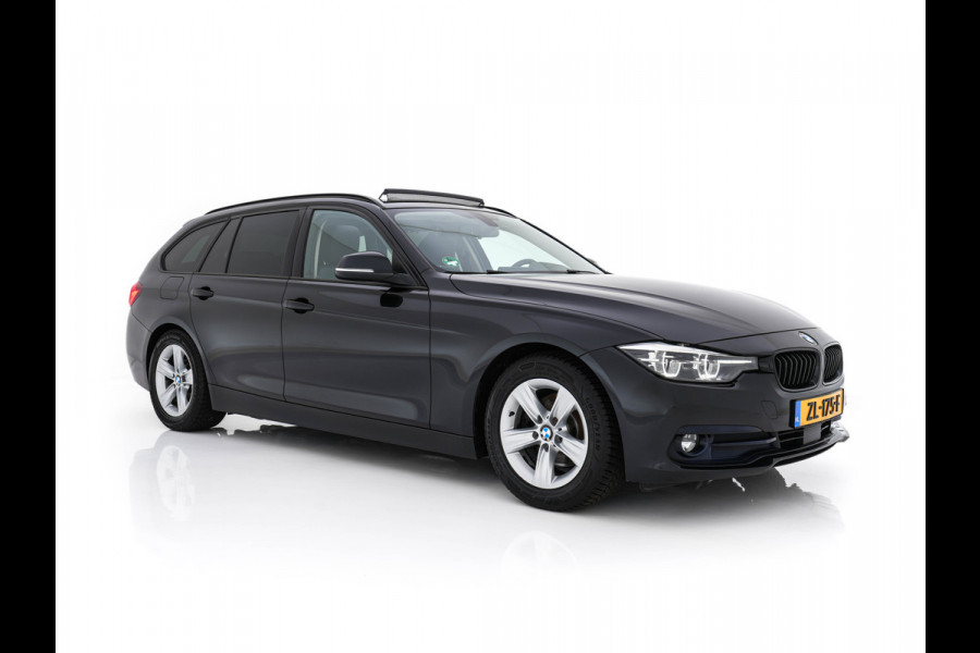 BMW 3 Serie Touring 320d EDE Executive Aut. *PANO | LEATHER | FULL-LED | DIGI-COCKPIT | HEATED-SPORTSEATS | NAVI-FULLMAP | PRIVACY-GLASS | ECC | KEYLESS | LANE-ASSIST | PDC | CRUISE | TOWBAR | 18''ALU*