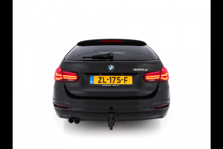 BMW 3 Serie Touring 320d EDE Executive Aut. *PANO | LEATHER | FULL-LED | DIGI-COCKPIT | HEATED-SPORTSEATS | NAVI-FULLMAP | PRIVACY-GLASS | ECC | KEYLESS | LANE-ASSIST | PDC | CRUISE | TOWBAR | 18''ALU*