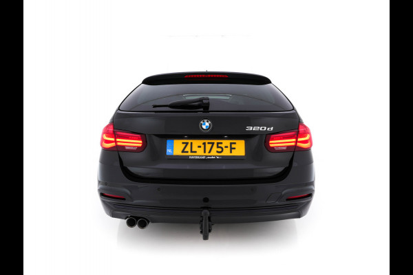 BMW 3 Serie Touring 320d EDE Executive Aut. *PANO | LEATHER | FULL-LED | DIGI-COCKPIT | HEATED-SPORTSEATS | NAVI-FULLMAP | PRIVACY-GLASS | ECC | KEYLESS | LANE-ASSIST | PDC | CRUISE | TOWBAR | 18''ALU*