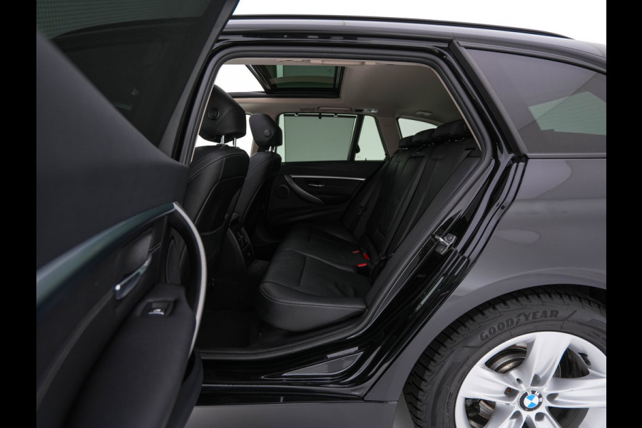 BMW 3 Serie Touring 320d EDE Executive Aut. *PANO | LEATHER | FULL-LED | DIGI-COCKPIT | HEATED-SPORTSEATS | NAVI-FULLMAP | PRIVACY-GLASS | ECC | KEYLESS | LANE-ASSIST | PDC | CRUISE | TOWBAR | 18''ALU*