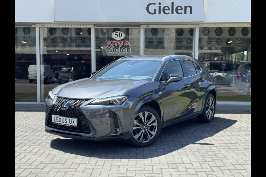 Lexus UX 250h F Sport Line | Facelift, Head up display, Blind Spot, 18 inch, Parkeersensoren, Stoel + Stuurverwarming, Groot scherm