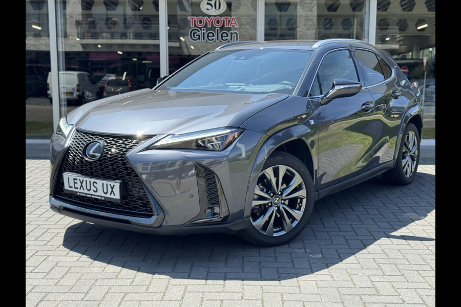 Lexus UX 250h F Sport Line | Facelift, Head up display, Blind Spot, 18 inch, Parkeersensoren, Stoel + Stuurverwarming, Groot scherm