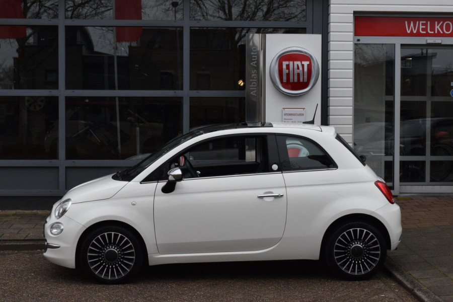 Fiat 500 80pk Turbo Mirror|Carplay|Clima|TFT|Sportstoel