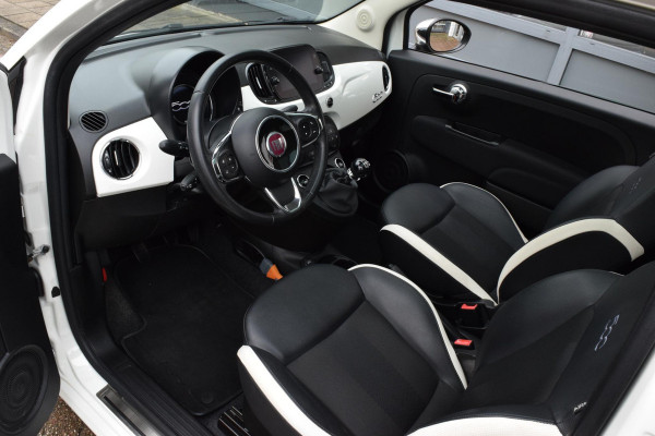 Fiat 500 80pk Turbo Mirror|Carplay|Clima|TFT|Sportstoel