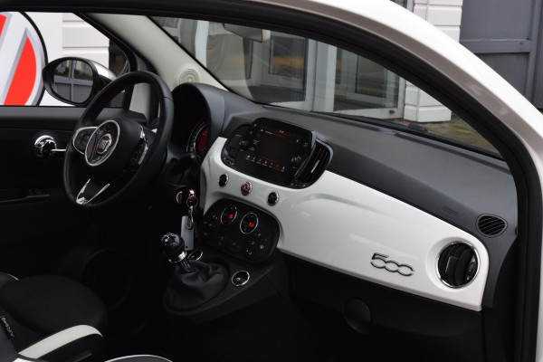 Fiat 500 80pk Turbo Mirror|Carplay|Clima|TFT|Sportstoel