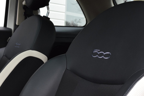 Fiat 500 80pk Turbo Mirror|Carplay|Clima|TFT|Sportstoel