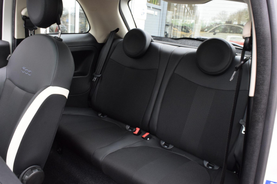 Fiat 500 80pk Turbo Mirror|Carplay|Clima|TFT|Sportstoel