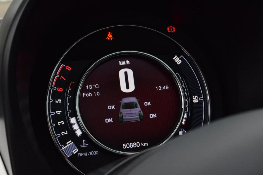 Fiat 500 80pk Turbo Mirror|Carplay|Clima|TFT|Sportstoel