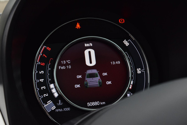 Fiat 500 80pk Turbo Mirror|Carplay|Clima|TFT|Sportstoel