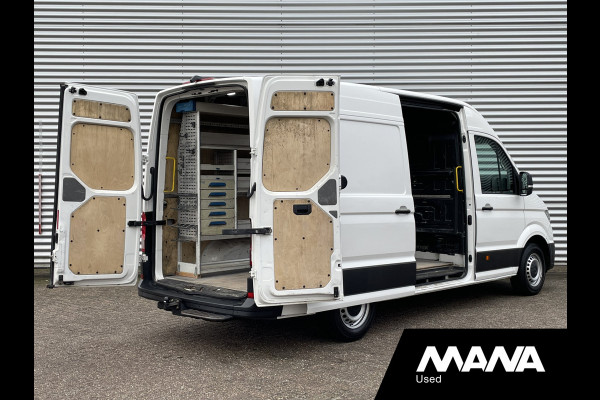 Volkswagen Crafter 35 2.0 TDI L3H3 Automaat LED 2x Schuifdeur Cruise Camera Airco Stoelverwarming Carplay