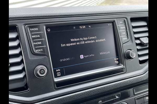 Volkswagen Crafter 35 2.0 TDI L3H3 Automaat LED 2x Schuifdeur Cruise Camera Airco Stoelverwarming Carplay