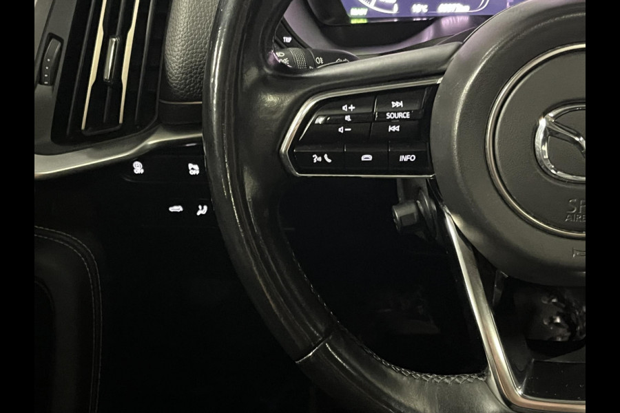 Mazda CX-60 2.5 e-SkyActiv PHEV Homura Trekhaak | Open dak | Adapt. cruise | 360 camera | Stoelventilatie | Stoel-/stuurverwarming | Head-up
