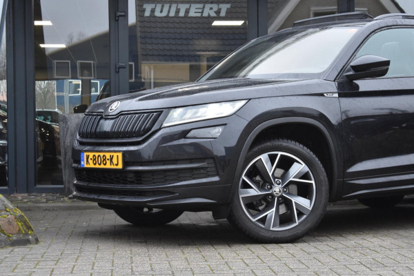 Škoda Kodiaq 1.5 TSI Sportline | TREKHAAK | ADAPT. CRUISE | NAP | CANTON | PANORAMADAK | DEALER ONDERHOUDEN