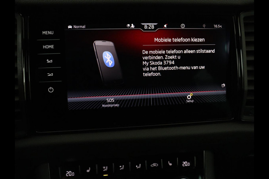 Škoda Kodiaq 1.5 TSI Sportline 7 Persoons | Panoramadak | Stoelverwarming | Trekhaak | Adaptive cruise | Carplay | Memory | 20 inch | Virtual Cockpit | Alcantara | Keyless | Navigatie