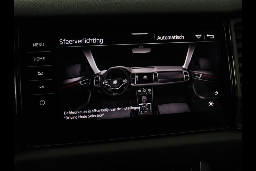 Škoda Kodiaq 1.5 TSI Sportline 7 Persoons | Panoramadak | Stoelverwarming | Trekhaak | Adaptive cruise | Carplay | Memory | 20 inch | Virtual Cockpit | Alcantara | Keyless | Navigatie