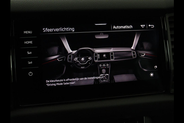 Škoda Kodiaq 1.5 TSI Sportline 7 Persoons | Panoramadak | Stoelverwarming | Trekhaak | Adaptive cruise | Carplay | Memory | 20 inch | Virtual Cockpit | Alcantara | Keyless | Navigatie