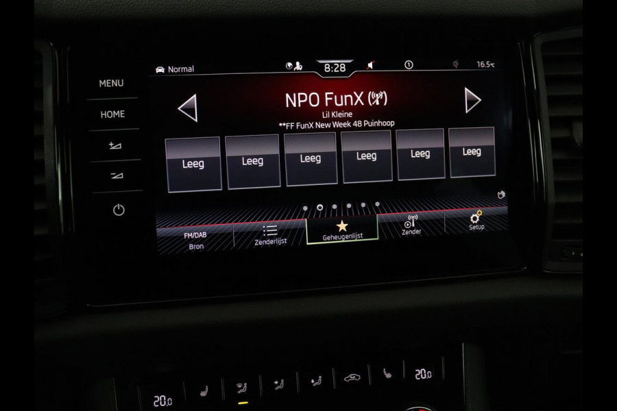 Škoda Kodiaq 1.5 TSI Sportline 7 Persoons | Panoramadak | Stoelverwarming | Trekhaak | Adaptive cruise | Carplay | Memory | 20 inch | Virtual Cockpit | Alcantara | Keyless | Navigatie