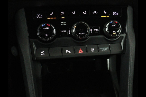 Škoda Kodiaq 1.5 TSI Sportline 7 Persoons | Panoramadak | Stoelverwarming | Trekhaak | Adaptive cruise | Carplay | Memory | 20 inch | Virtual Cockpit | Alcantara | Keyless | Navigatie