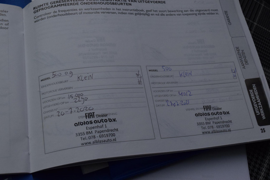 Fiat 500 80pk Lounge|Automaat|Carplay|Dealero.h.