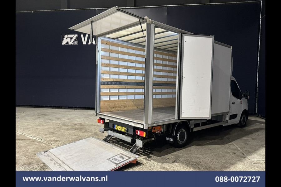 Renault Master 2.3 dCi 145pk Bakwagen 233cm Hoog Laadklep Zijdeur Euro6 Airco | Lat om Lat betimmering | LED Cruisecontrol, Bijrijdersbank
