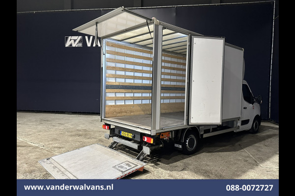 Renault Master 2.3 dCi 145pk Bakwagen 233cm Hoog Laadklep Zijdeur Euro6 Airco | Lat om Lat betimmering | LED Cruisecontrol, Bijrijdersbank