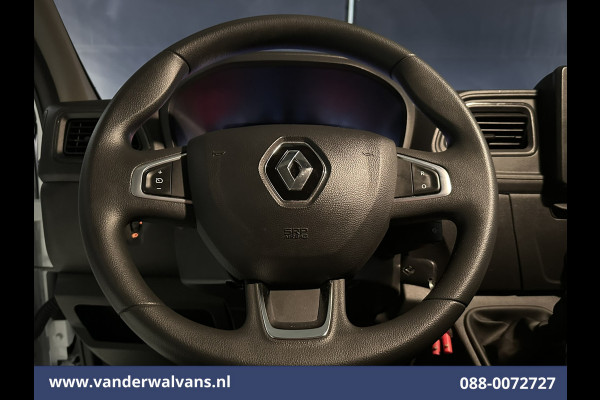 Renault Master 2.3 dCi 145pk Bakwagen 233cm Hoog Laadklep Zijdeur Euro6 Airco | Lat om Lat betimmering | LED Cruisecontrol, Bijrijdersbank