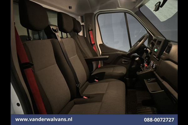 Renault Master 2.3 dCi 145pk Bakwagen 233cm Hoog Laadklep Zijdeur Euro6 Airco | Lat om Lat betimmering | LED Cruisecontrol, Bijrijdersbank