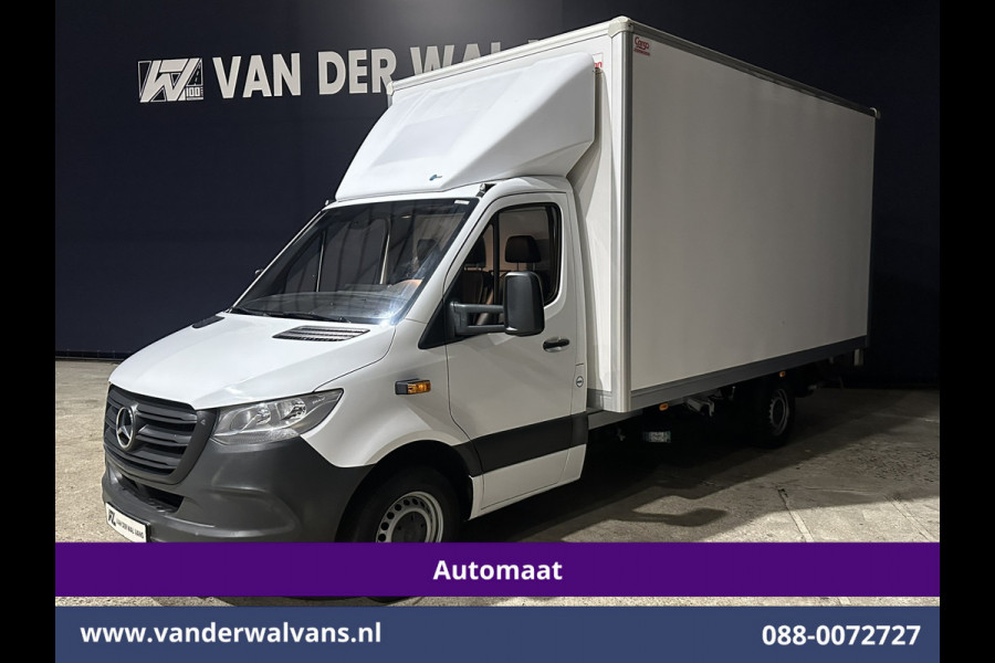Mercedes-Benz Sprinter 314CDI 143pk Automaat Bakwagen 21m3 KUUB Laadklep Zijdeur Euro6 Airco | Leder Bijrijdersbank