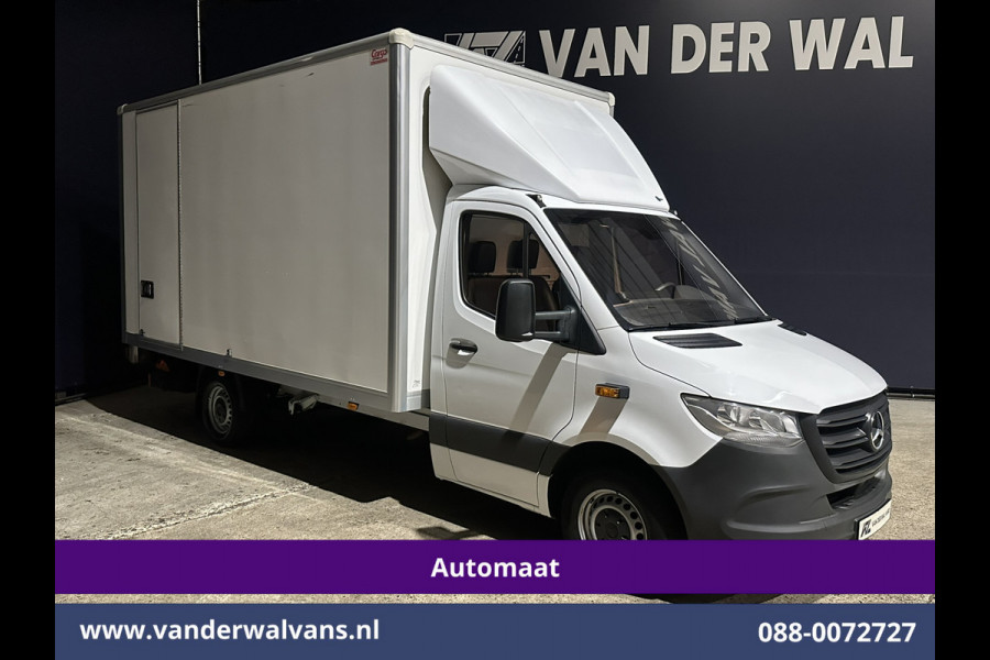 Mercedes-Benz Sprinter 314CDI 143pk Automaat Bakwagen 21m3 KUUB Laadklep Zijdeur Euro6 Airco | Leder Bijrijdersbank