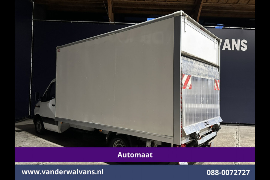 Mercedes-Benz Sprinter 314CDI 143pk Automaat Bakwagen 21m3 KUUB Laadklep Zijdeur Euro6 Airco | Leder Bijrijdersbank