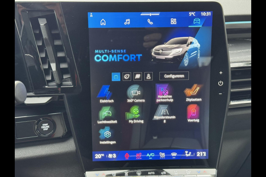 Renault Espace E-Tech Full Hybrid 200 Iconic Adaptive cruise Climate Matrix LED 360 camera Pano Apple / Android Harman Kardon