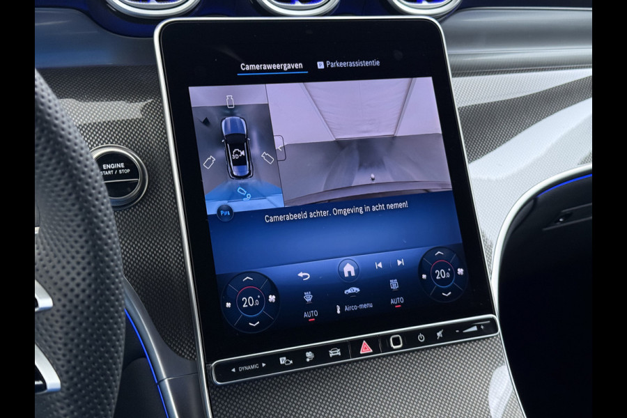 Mercedes-Benz GLC 300e AMG // Trekhaak // Burmester // 360 Camera // Memory // 20 inch // Carplay