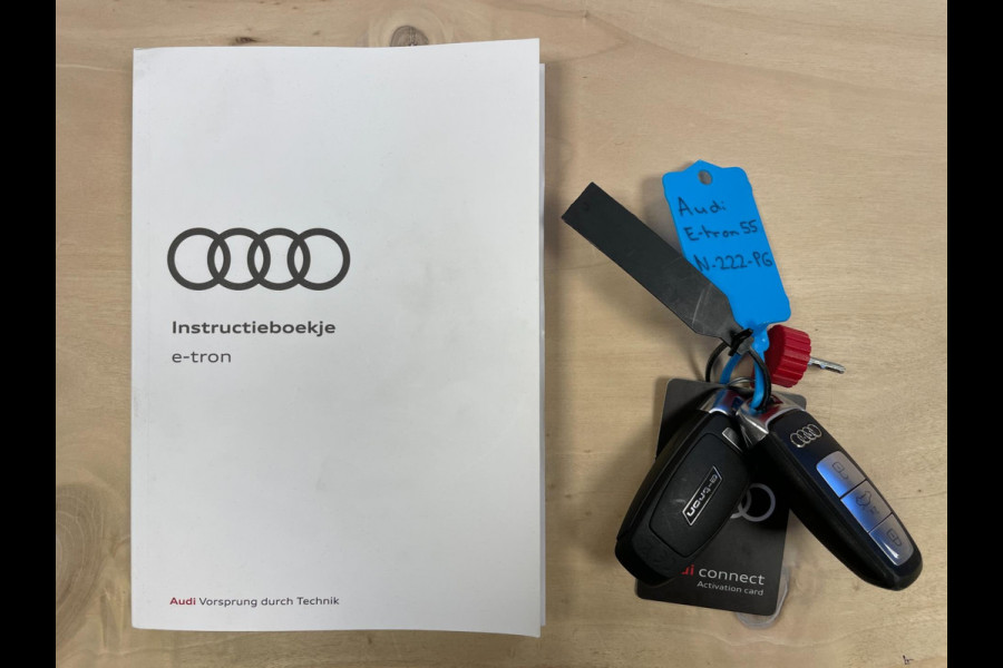 Audi e-tron 55 Quattro Advanced Edition Plus 95 kWh|GROTE ACCU|VOLLEDER|AFN.TREKHAAK|ACC|APPLE CARPLAY|CAMERA|STOELVERW|NAP|ORG NL
