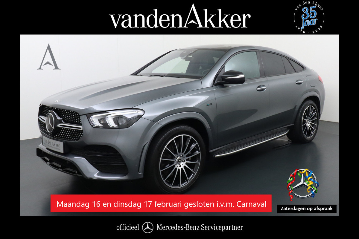 Mercedes-Benz GLE Coupé 350e AMG // Luchtvering // Massage Stoelen // Panoramadak // Trekhaak 3500kg // Headup // Nappa Leer // Stoelkoeling // Bu