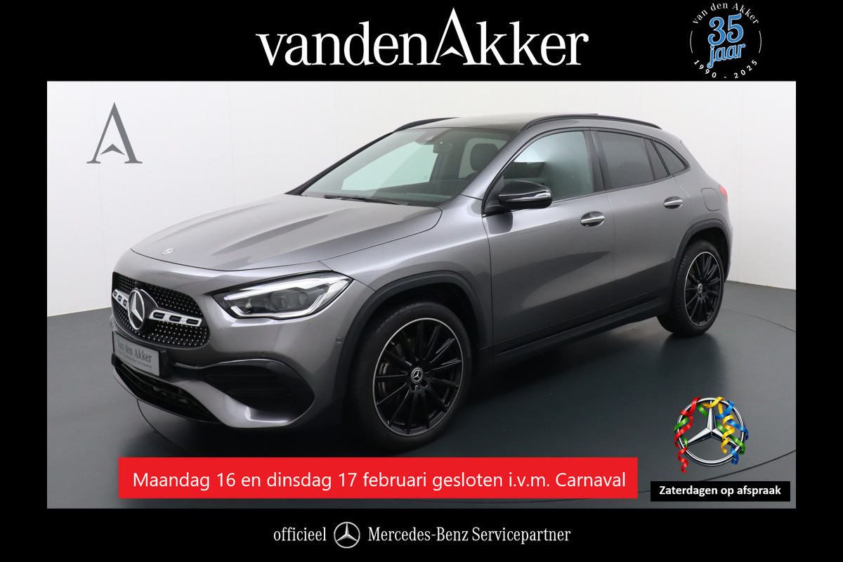 Mercedes-Benz GLA 250 e AMG // Panoramadak // 20" AMG Velgen // Nightpakket // Sfeerverlichting // Camera //