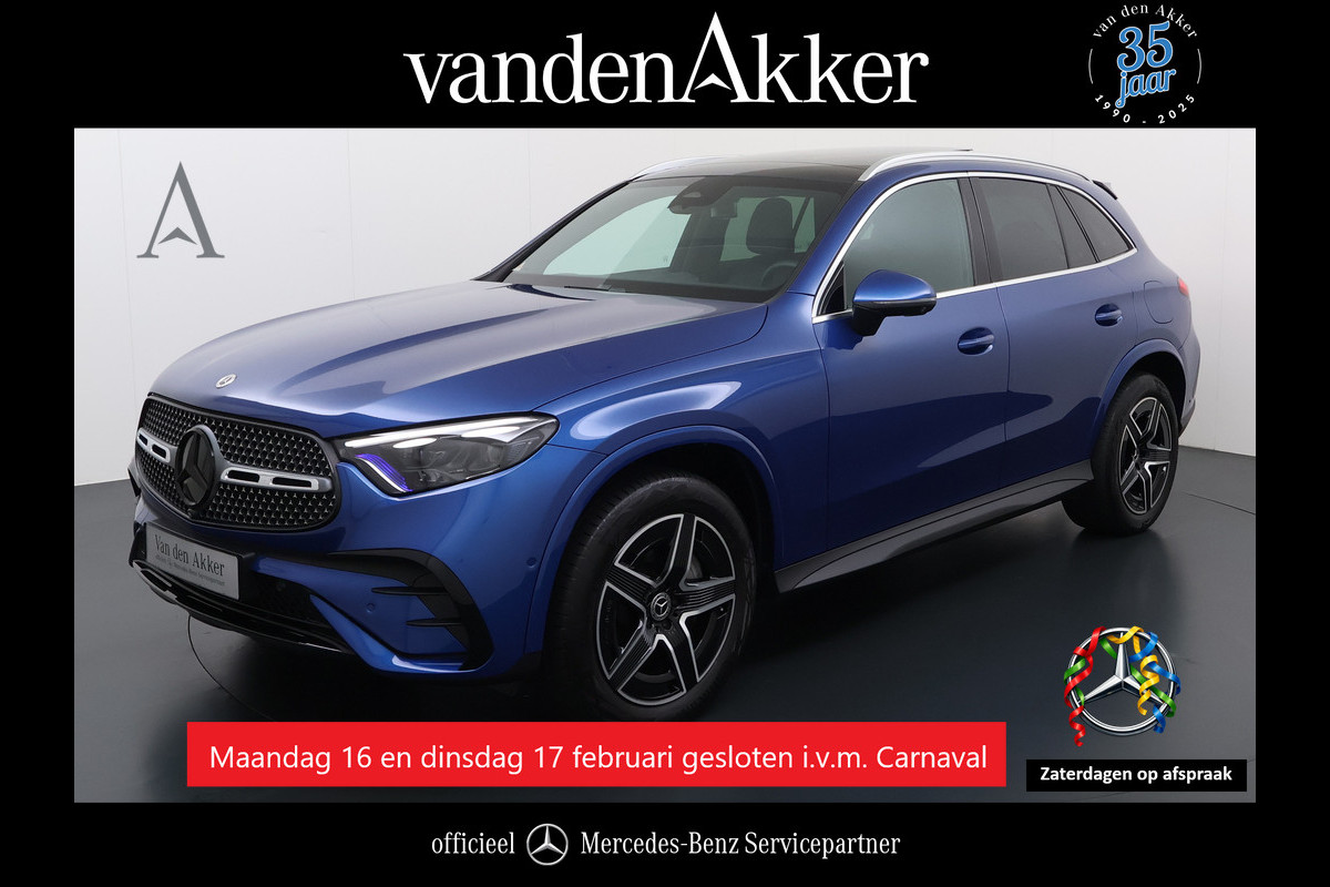 Mercedes-Benz GLC 300e AMG 4Matic // Trekhaak // Massage // Burmester 3D // Multi Contour Stoelen // 360 // Distronic // Panoramadak // AirBalance