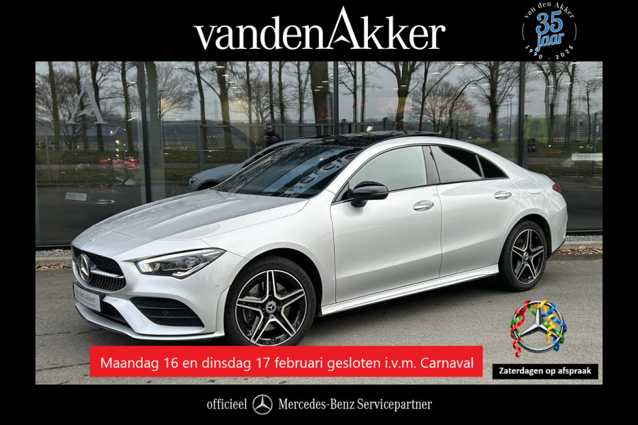 Mercedes-Benz CLA-Klasse 250e AMG // Panoramadak // Nightpakket // Sfeerverlichting // Carplay // Camera // Keyless // MultiBeam