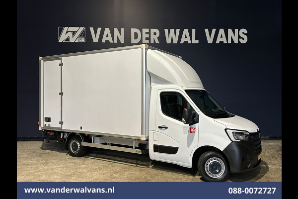 Renault Master 2.3 dCi 145pk Bakwagen 233cm Hoog Laadklep Zijdeur Euro6 Airco | Lat om Lat betimmering | LED Cruisecontrol, Bijrijdersbank