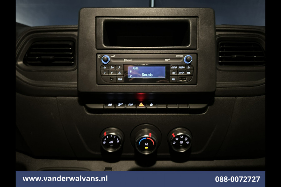 Renault Master 2.3 dCi 145pk Bakwagen 233cm Hoog Laadklep Zijdeur Euro6 Airco | Lat om Lat betimmering | LED Cruisecontrol, Bijrijdersbank